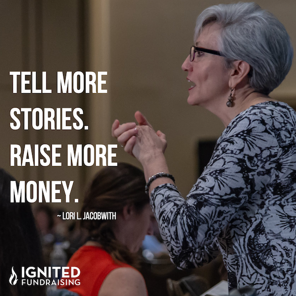 Share stories. Raise more money.