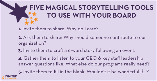 Five Magical Storytelling Tools to Use With your Board