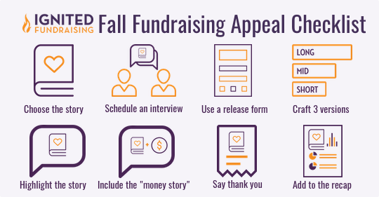 Fall fundraising appeal checklist